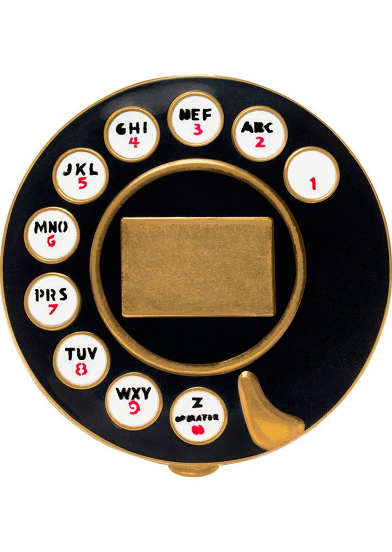 POUDRIER SCHIAPARELLI « CADRAN DE TÉLÉPHONE »