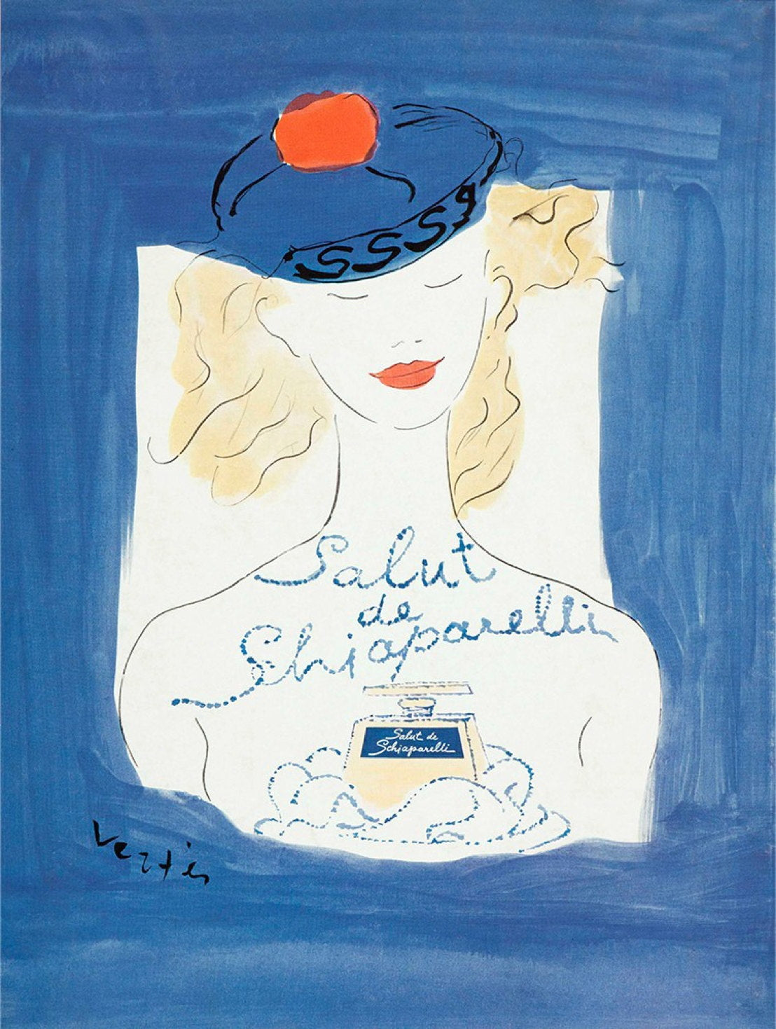 ILLUSTRATIONS POUR LES PARFUMS SCHIAPARELLI