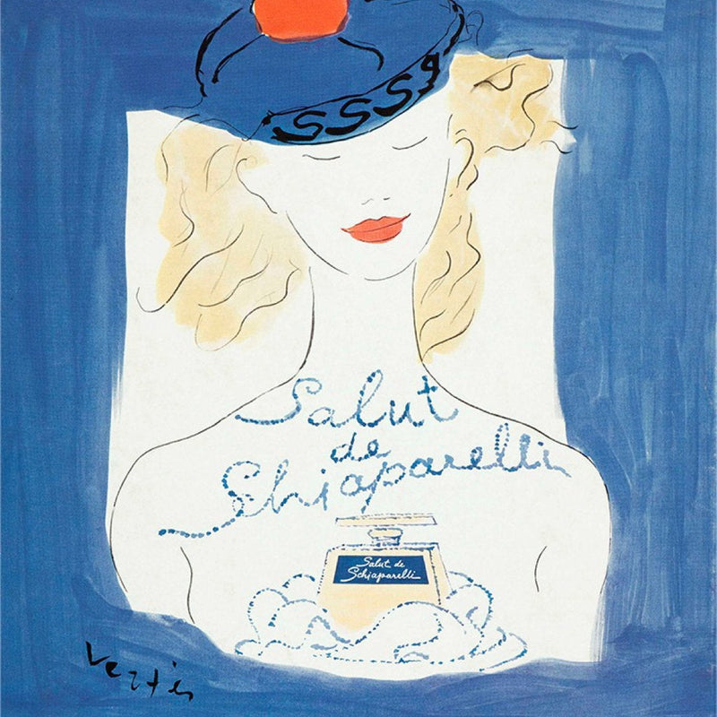 ILLUSTRATIONS POUR LES PARFUMS SCHIAPARELLI