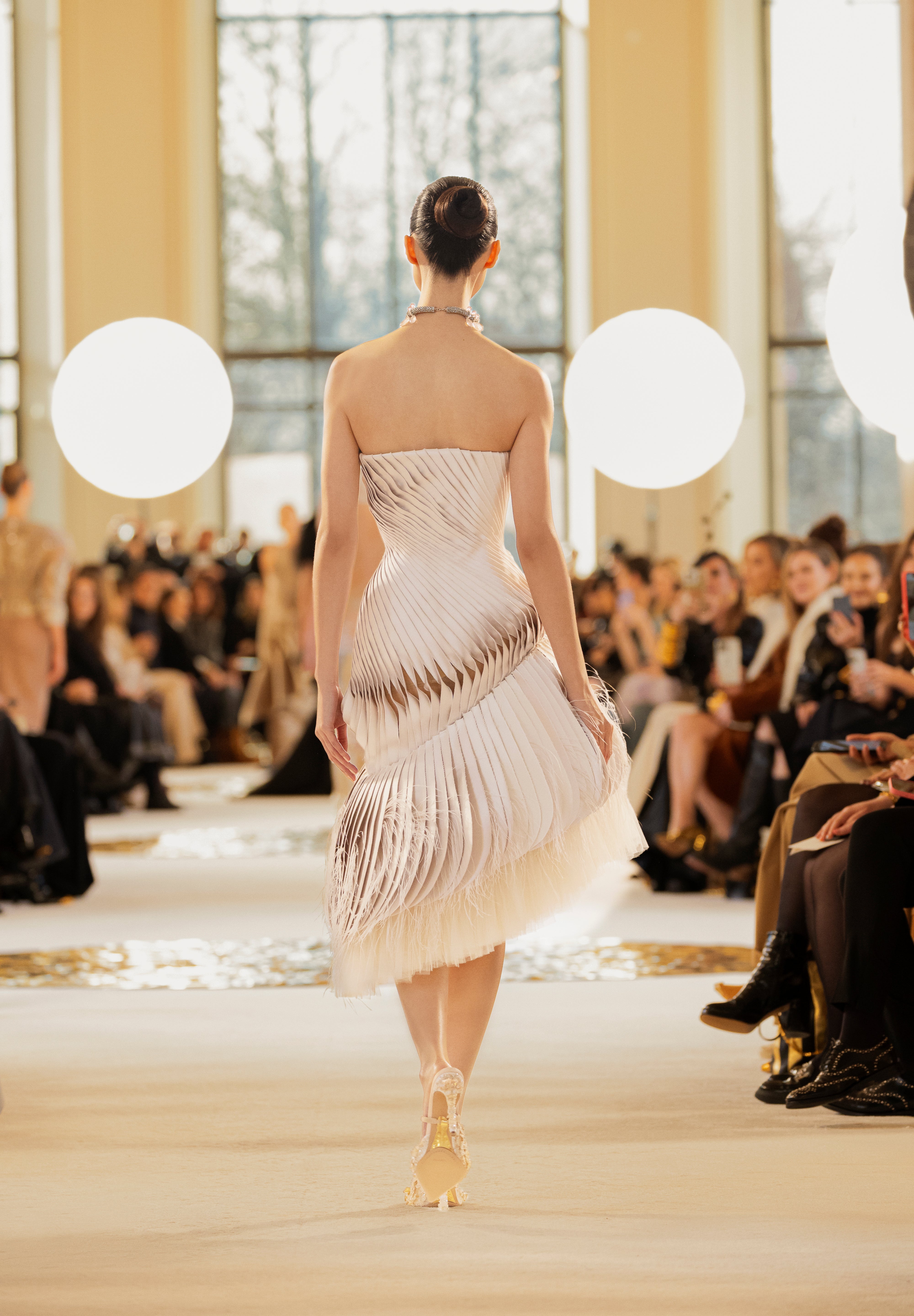 schiaparelli dress runway Haute Couture Fall Winter 2025-26