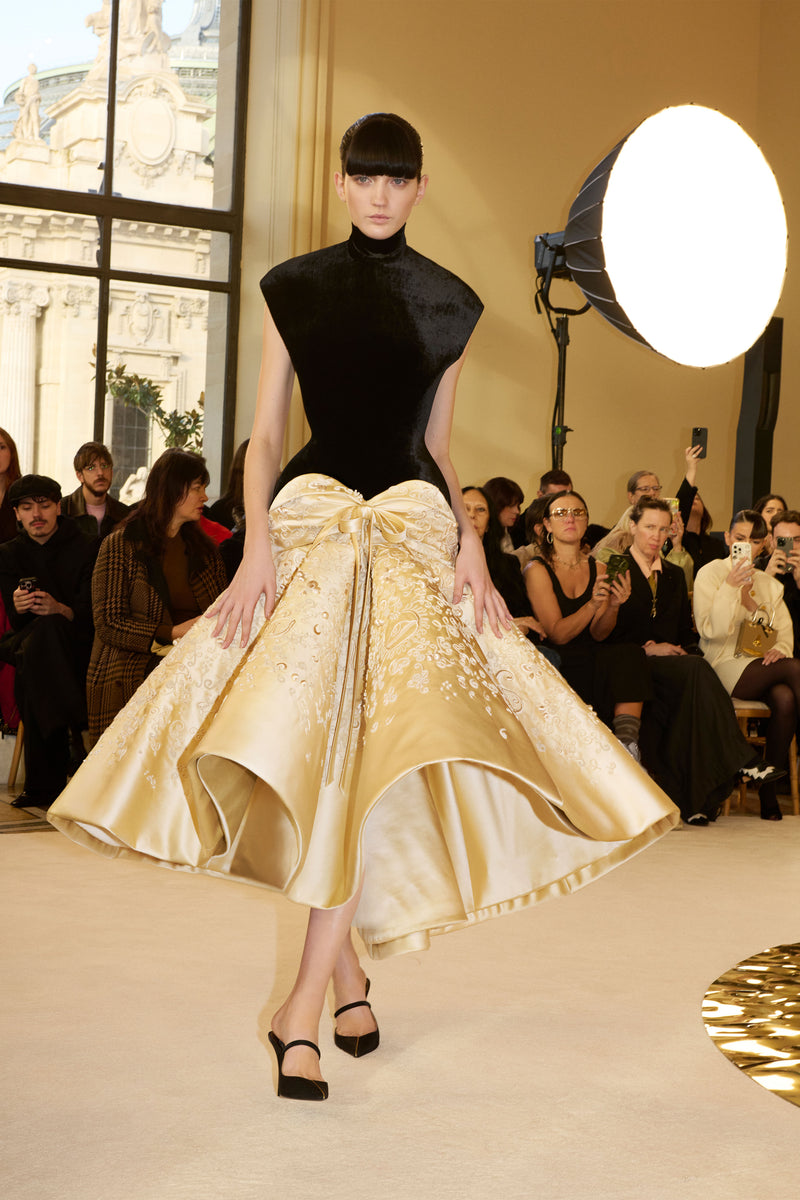 schiaparelli dress runway Schiaparelli Couture Fall 2024 Runway Show Photos
