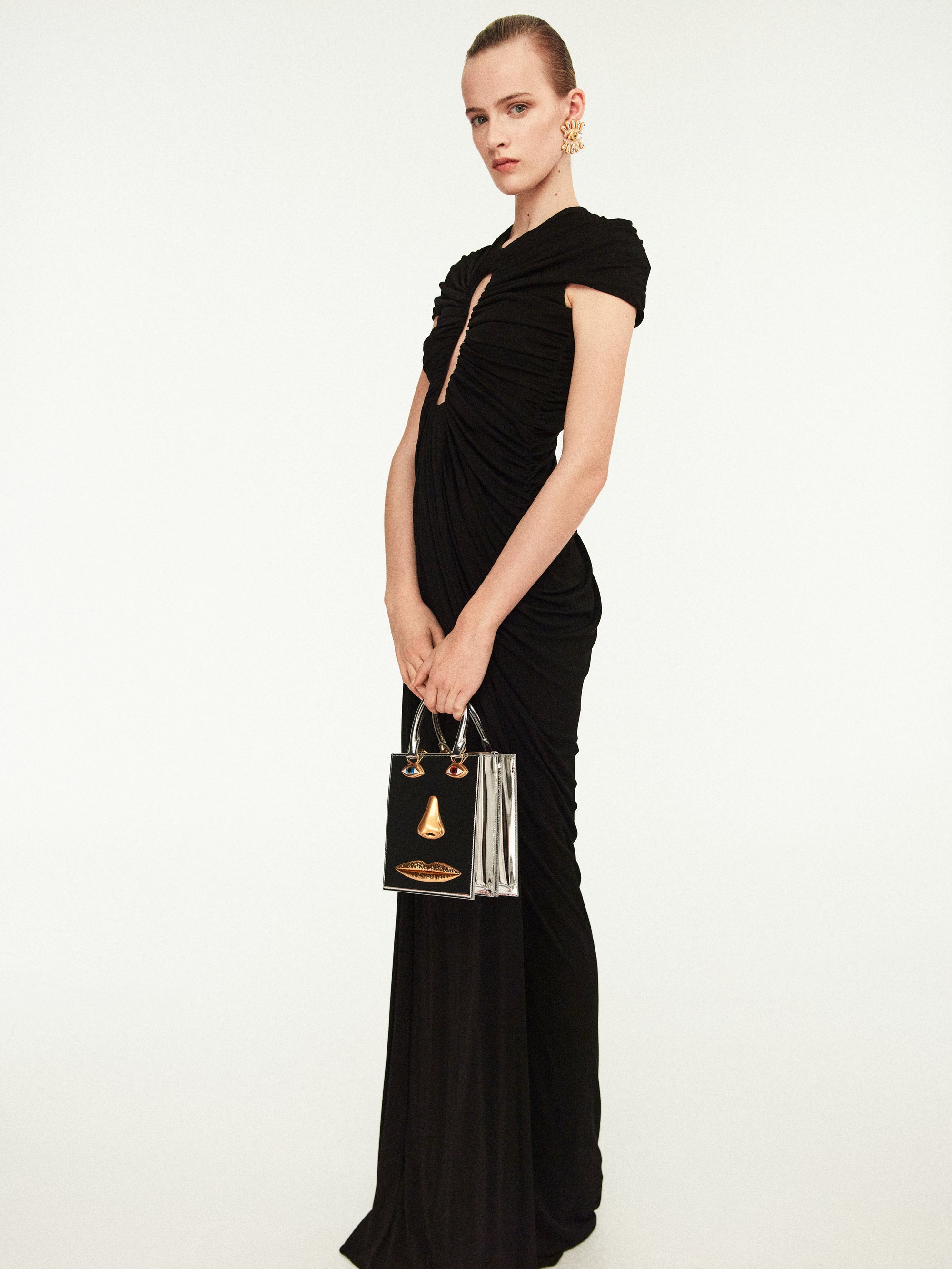 LONG KEYHOLE DRESS LONG KEYHOLE DRESS