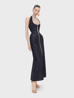 HALTER CORSET DRESS