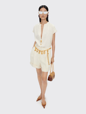 LOW-RISE KEY SHORTS