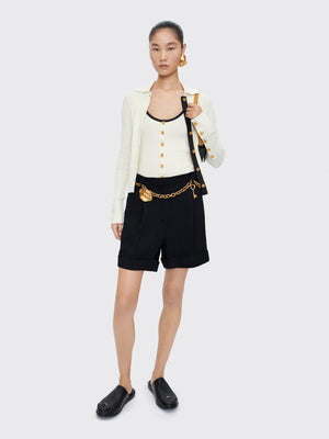 SHORT TAILLE BASSE CLÉ