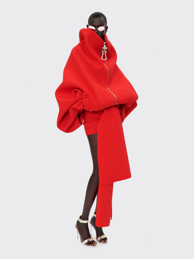 PAREO NEOPRENE MINISKIRT