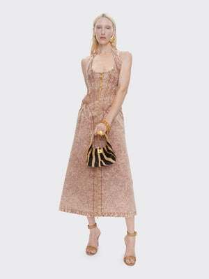 HALTER CORSET DRESS