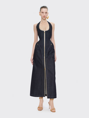 HALTER CORSET DRESS