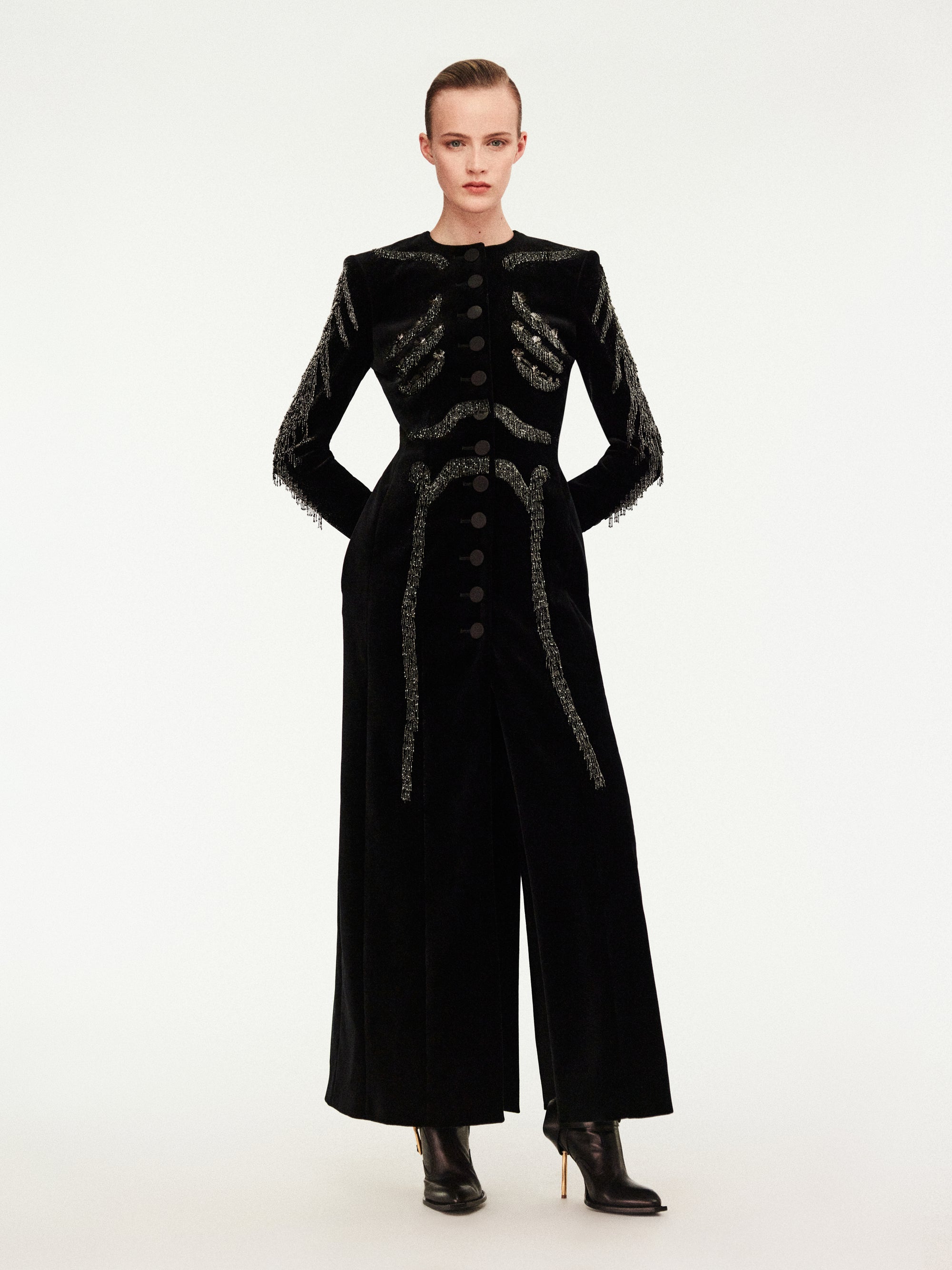 SKELETON DRESS-COAT