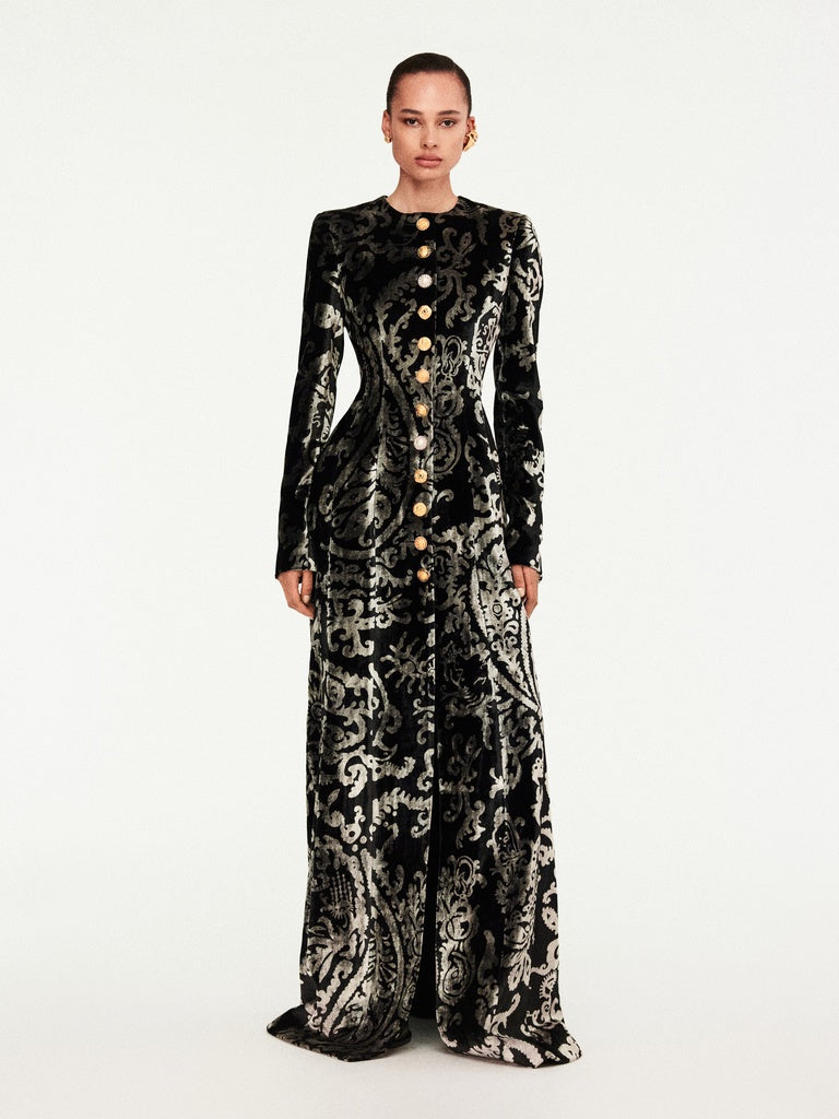 ドレス Original paisley pattern dress セール】Original paisley pattern dress（ドレス）｜LE'RURE