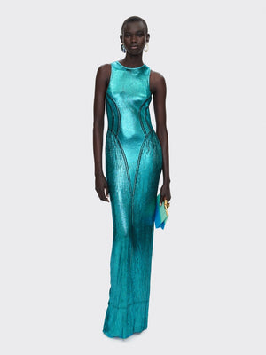 TROMPE-L'OEIL SWIMMING COSTUME DRESS
