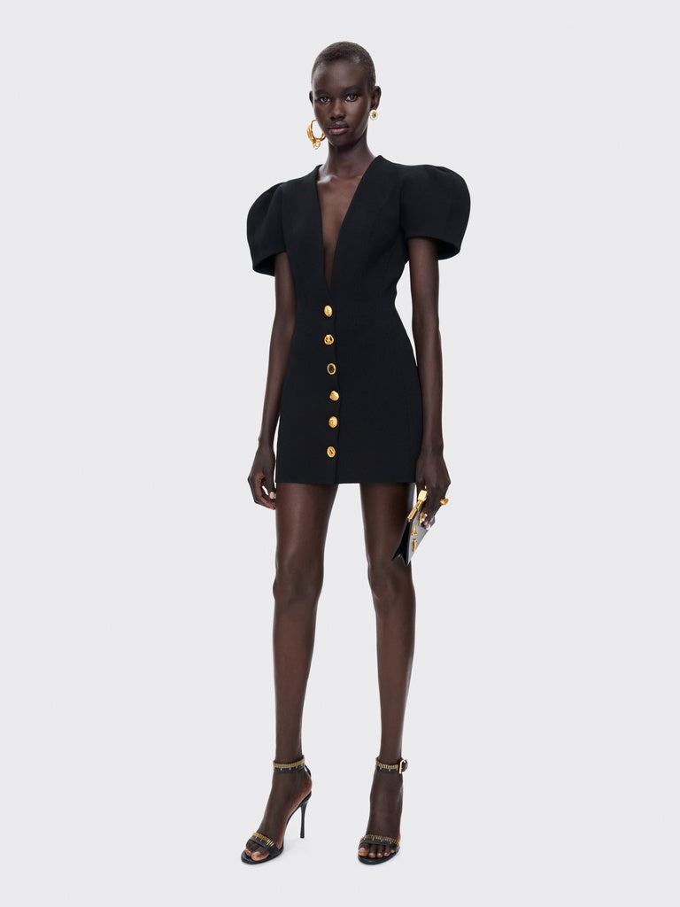 BROAD SHOULDERS DRESS
