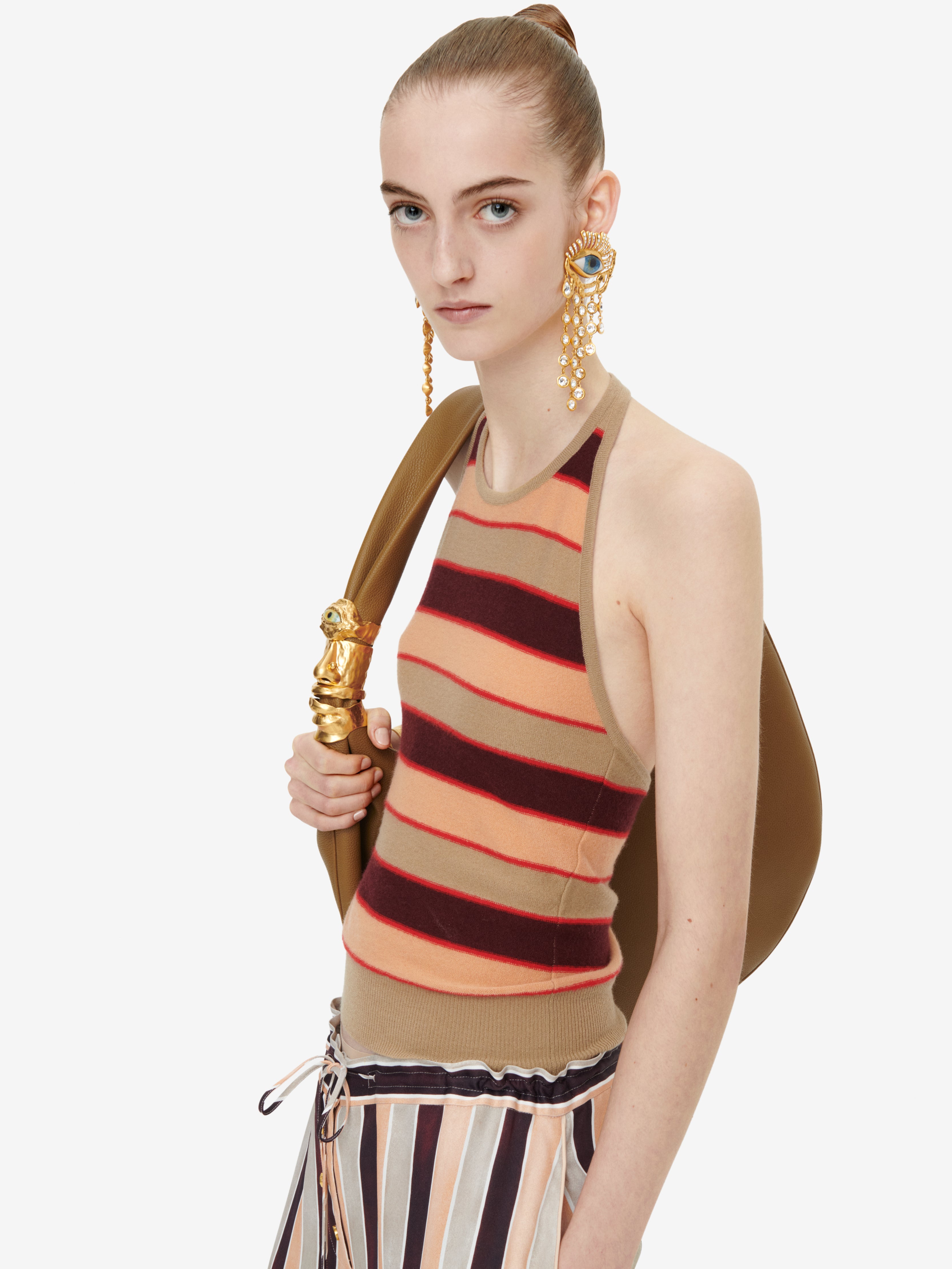 【あんな様】Multicolor Stripe TankTop STRIPED TANK TOP