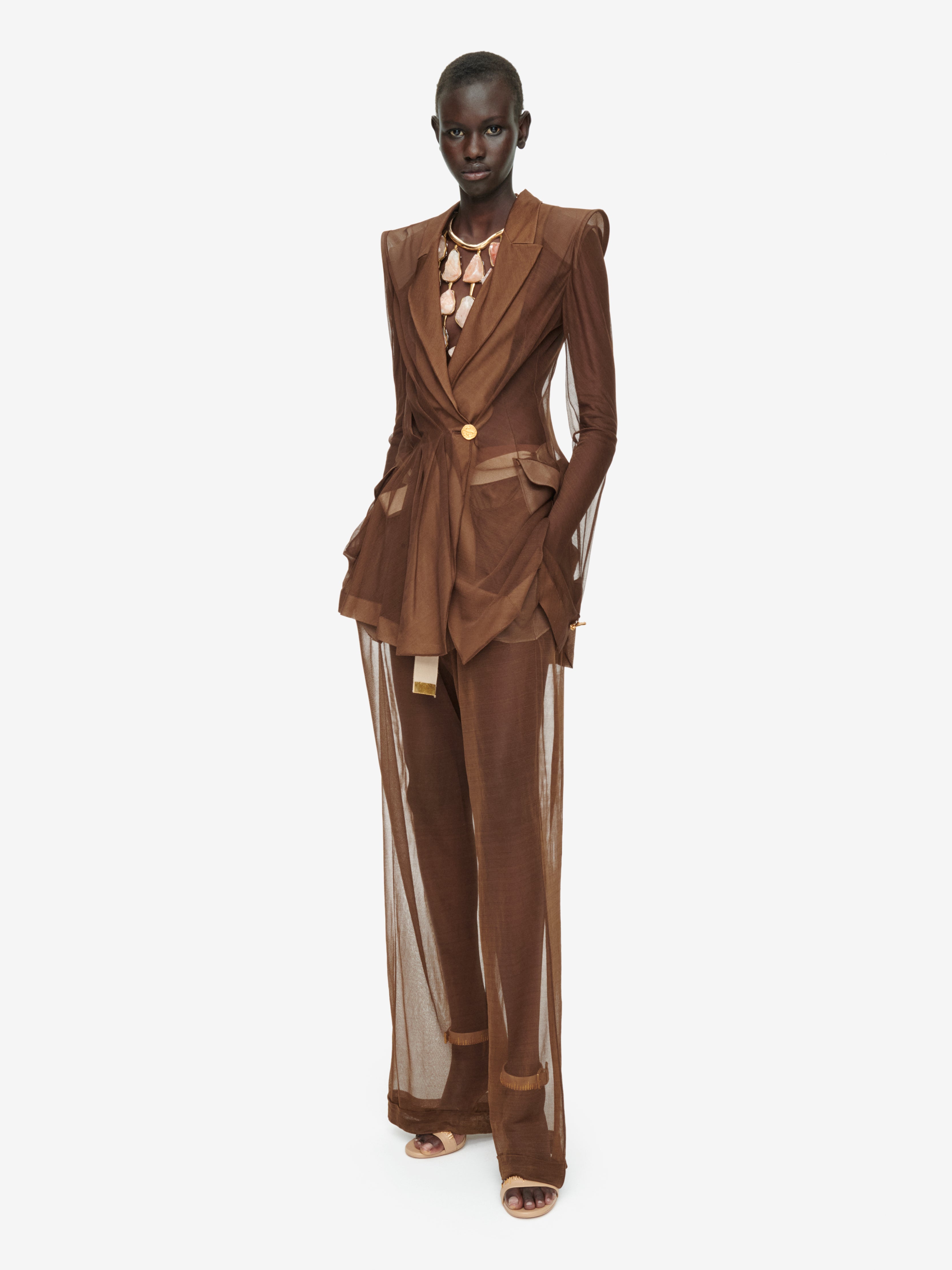 TRANSPARENT CROSSOVER JACKET