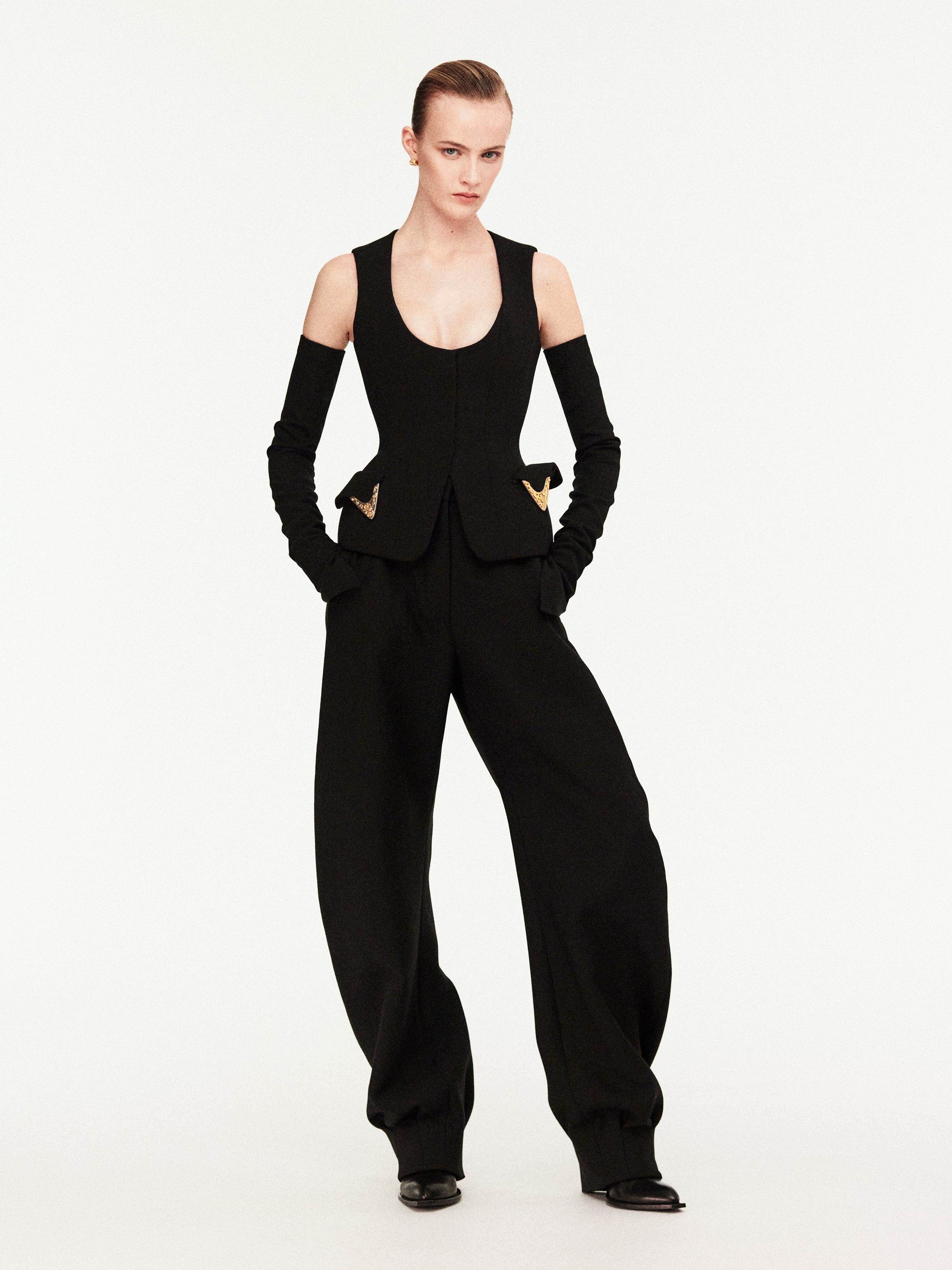 SLEEVELESS WAISTCOAT