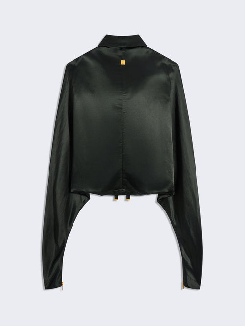 BOMBER EN SATIN