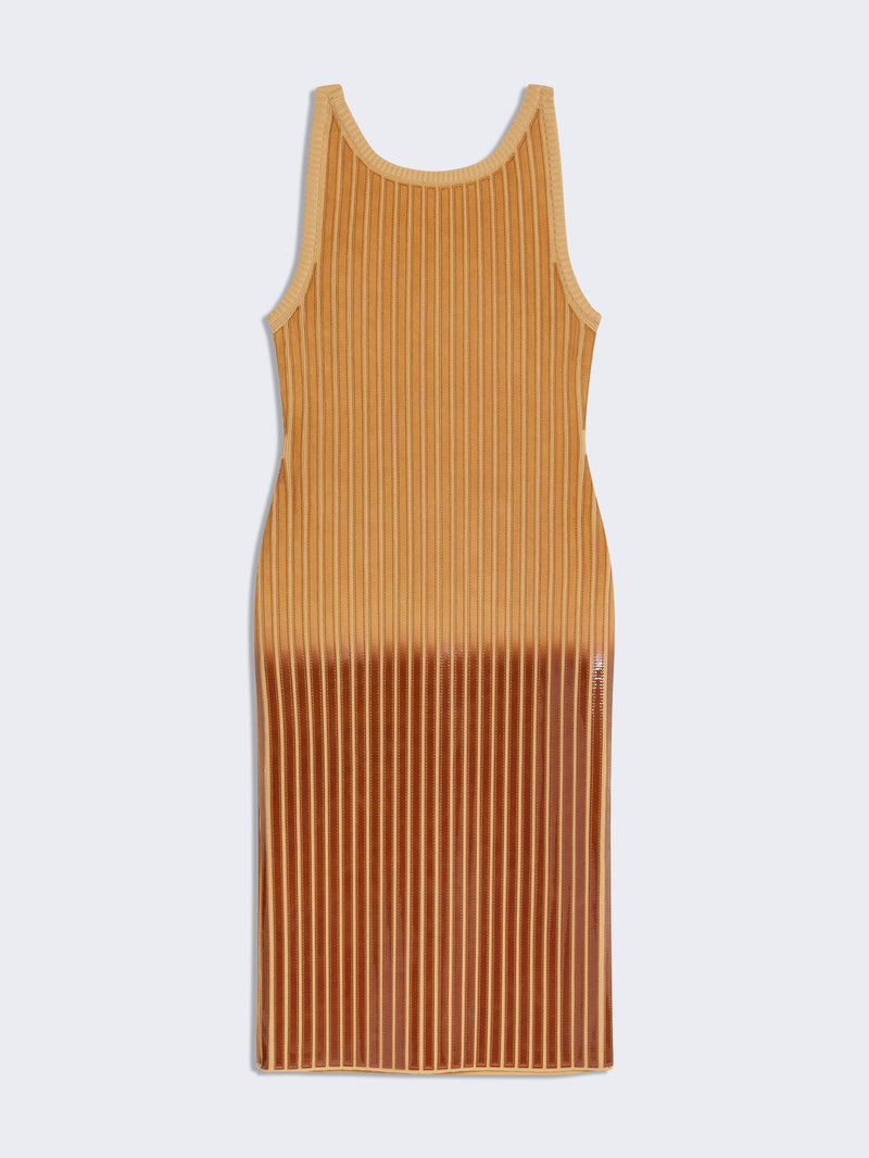 SHINE OBFRONT KNIT DRESS