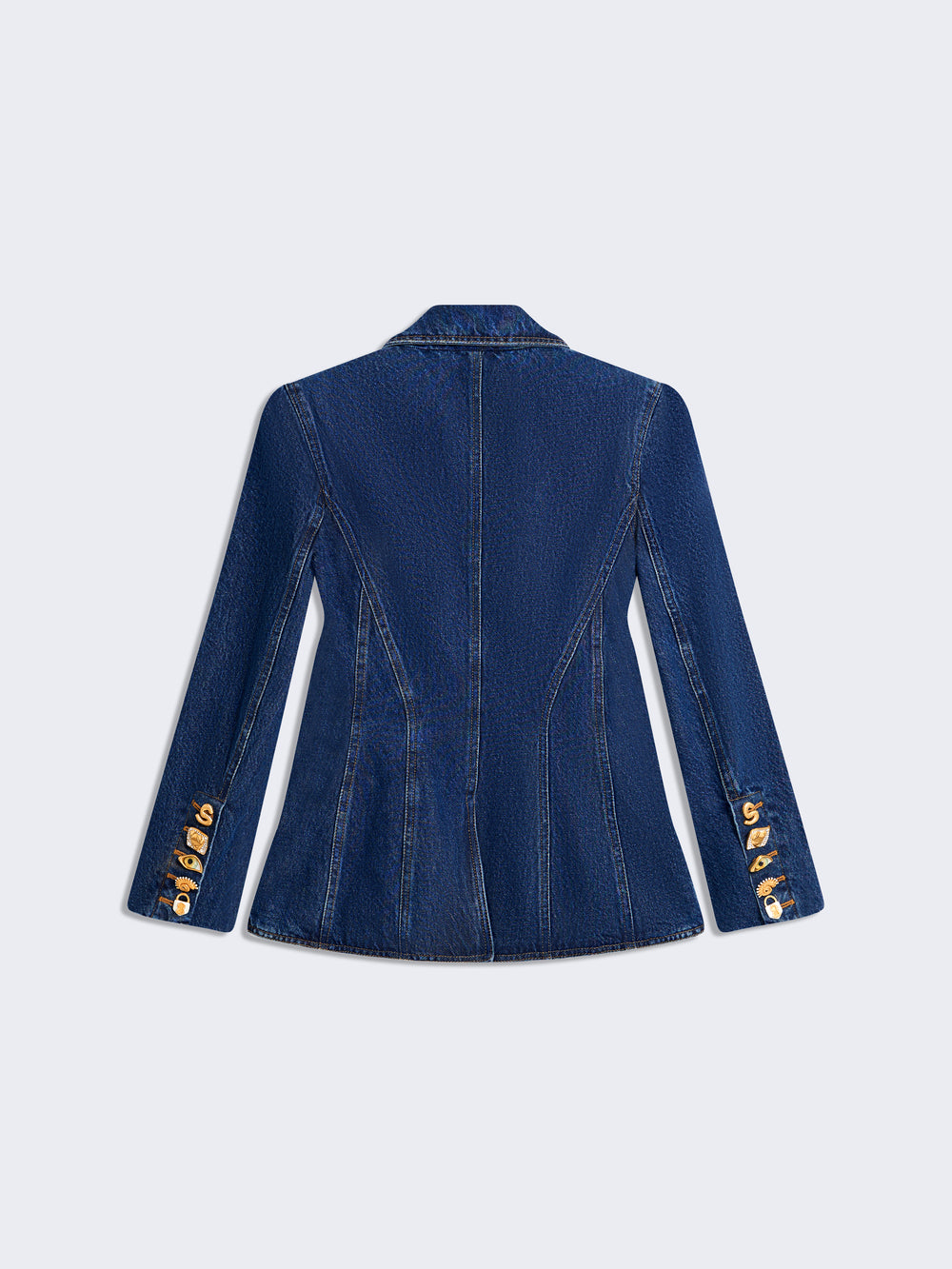 DENIM BASQUE JACKET