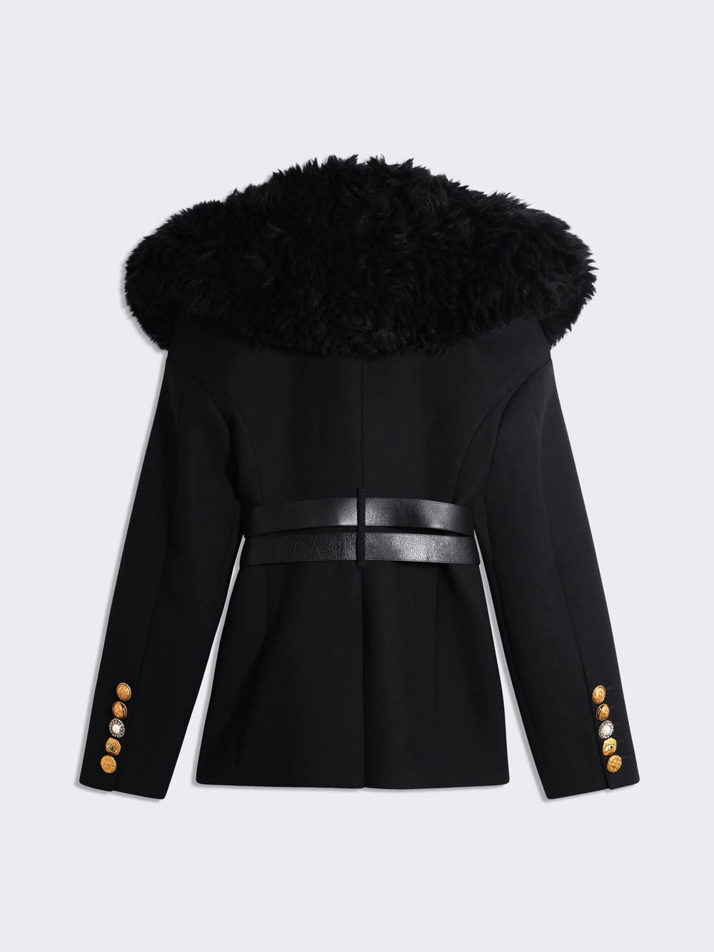 VESTE DE TAILLEUR BI-MATIÈRE