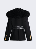 VESTE DE TAILLEUR BI-MATIÈRE