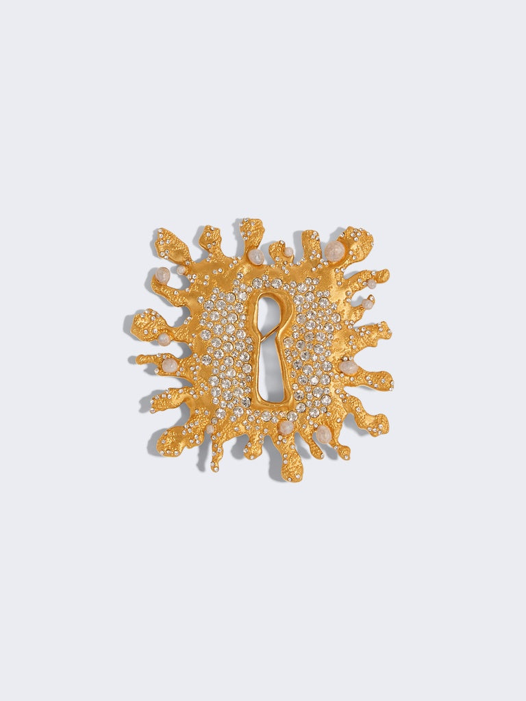 KEYHOLE BIJOU BROOCH