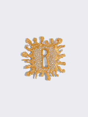 KEYHOLE BIJOU BROOCH