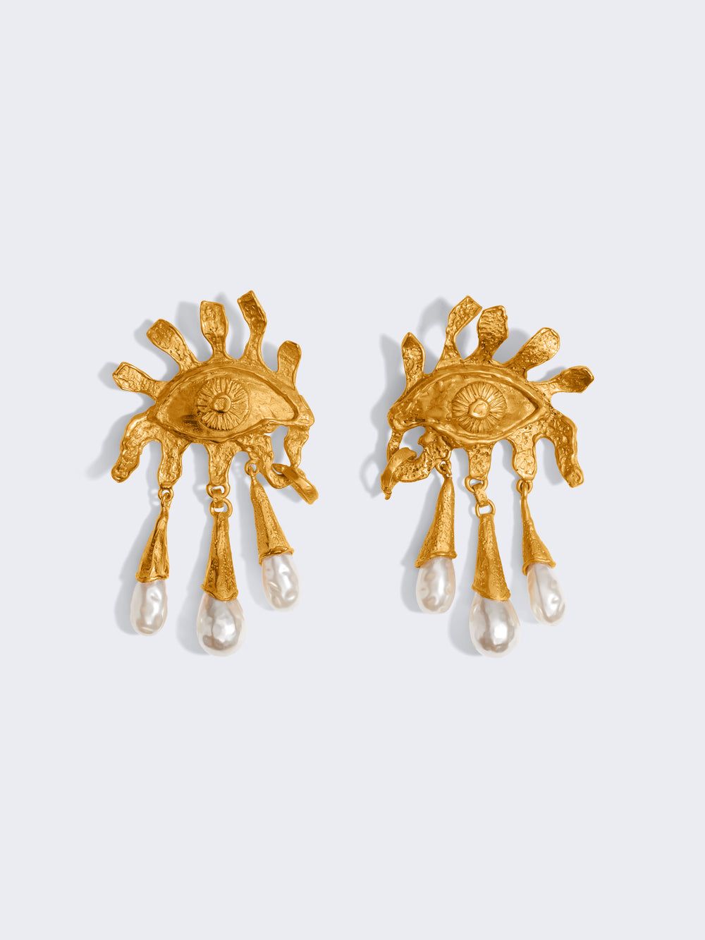 Schiaparelli Eye And Teardrops Earrings, image 2 of 2