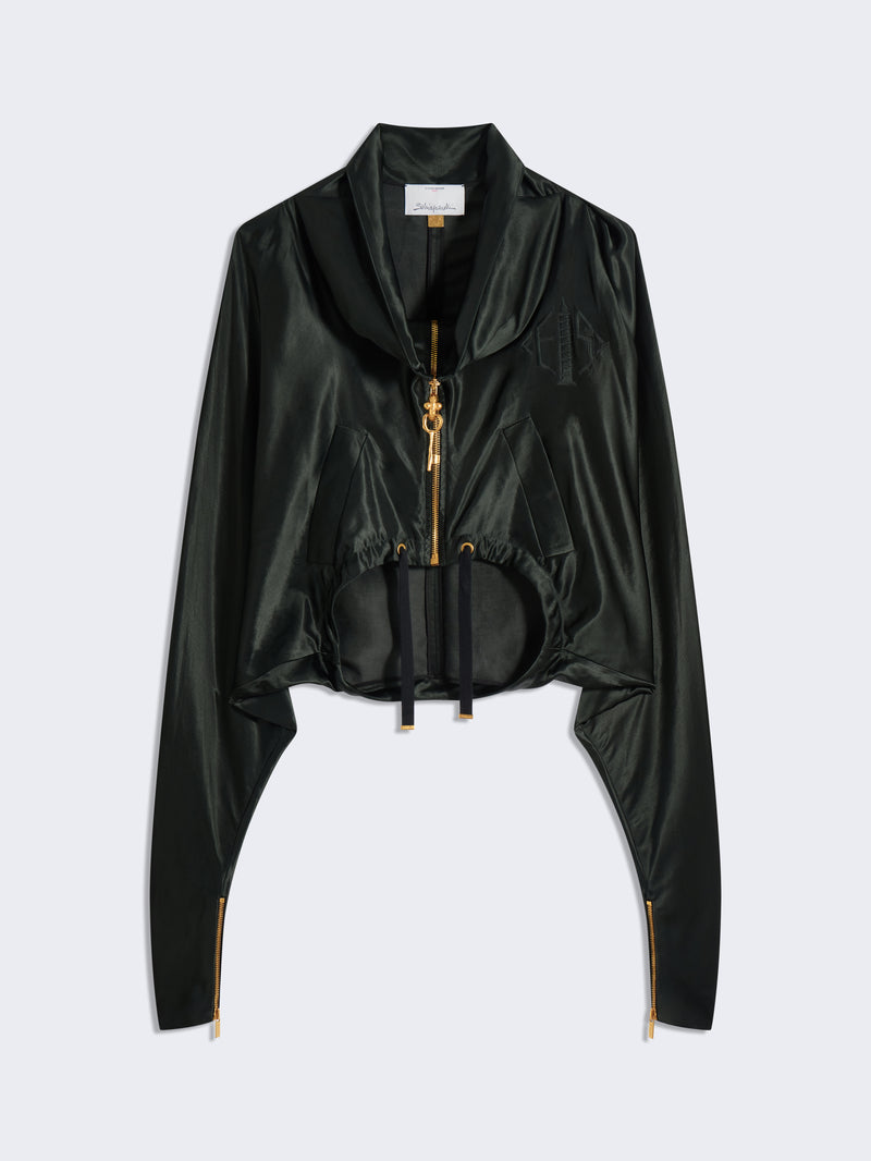 SATIN BOMBER