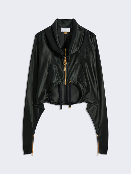 BOMBER EN SATIN