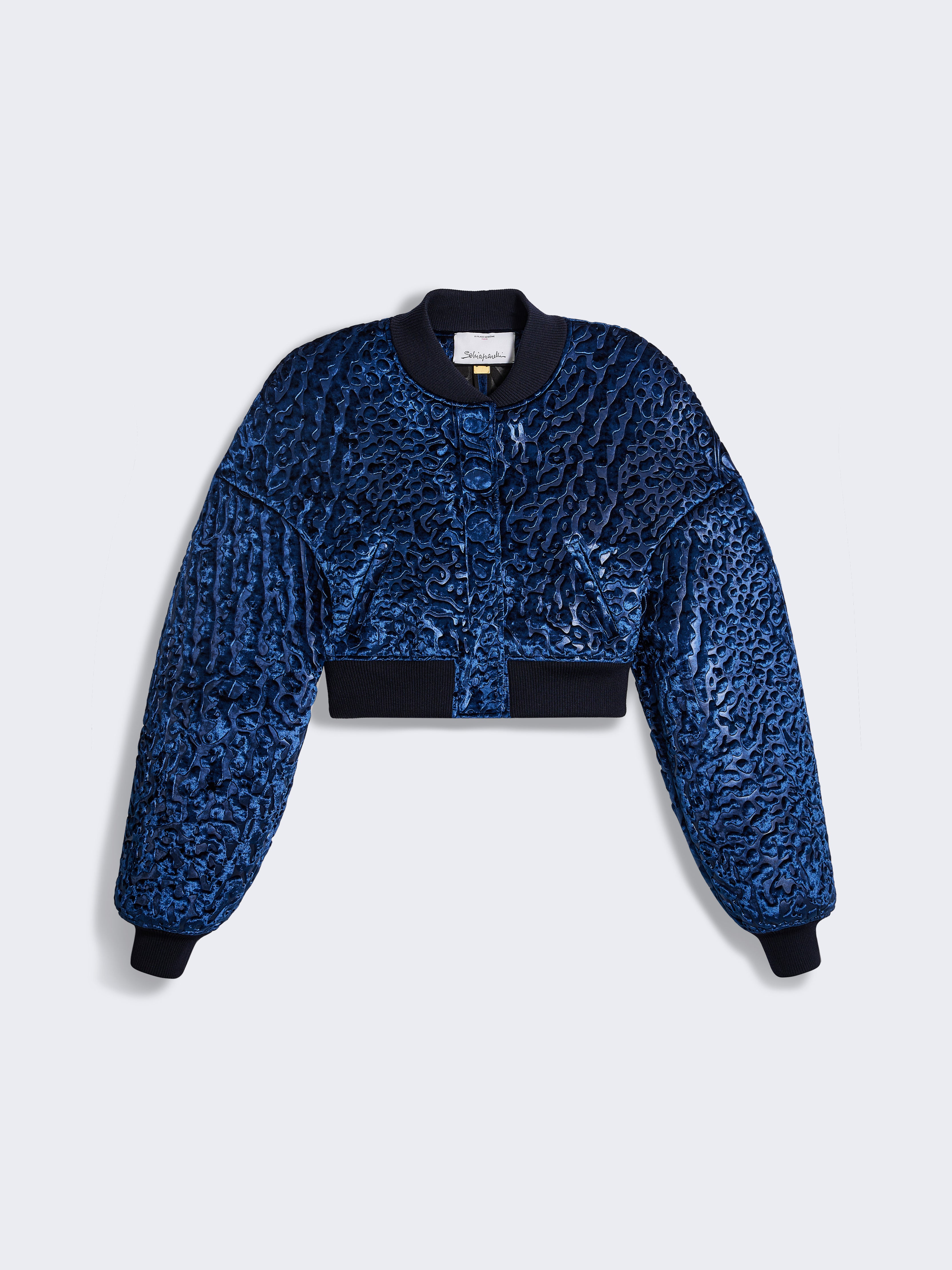 CROPPED BOMBER
