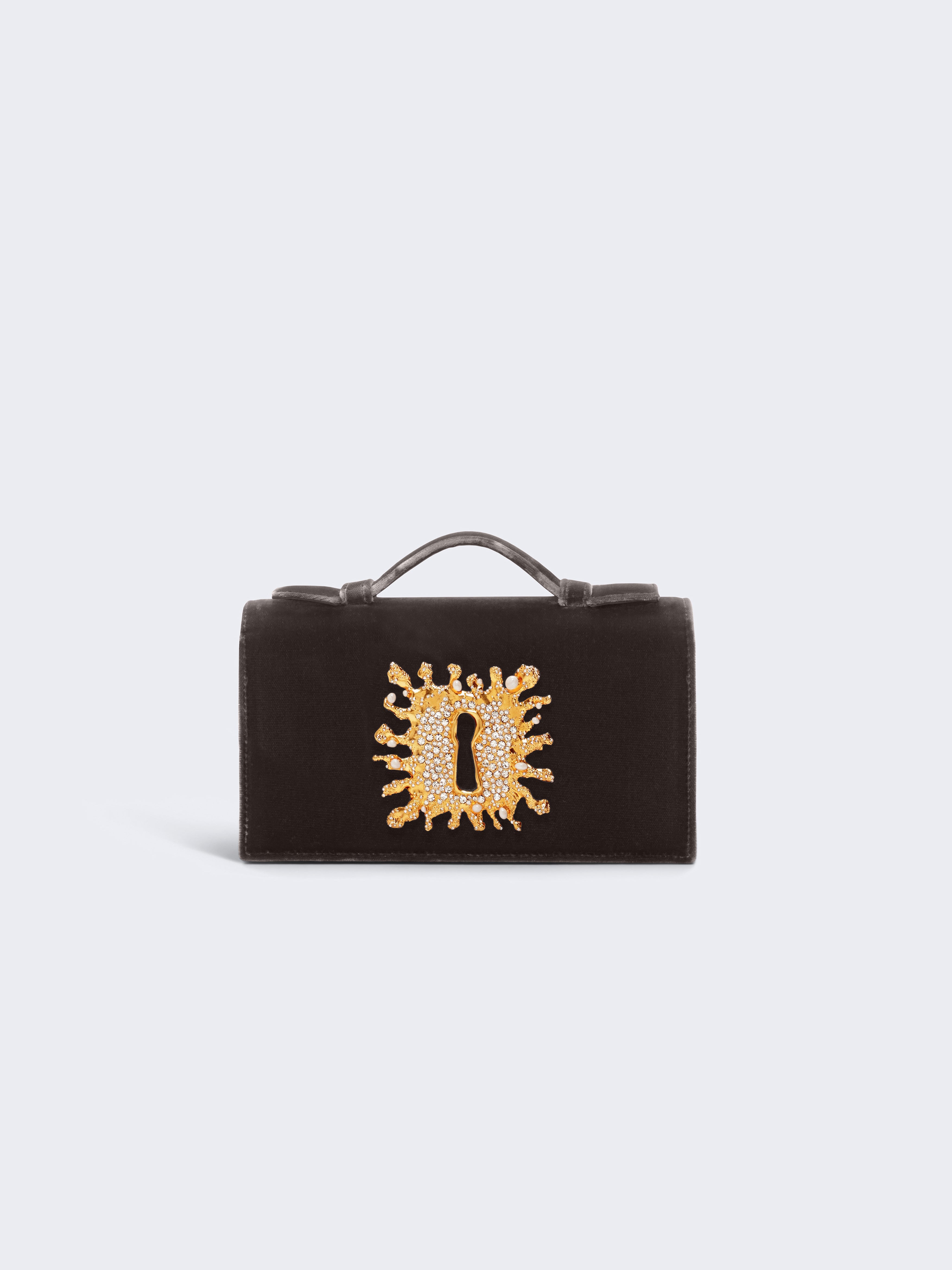 KEYHOLE BIJOUX CHAIN CLUTCH