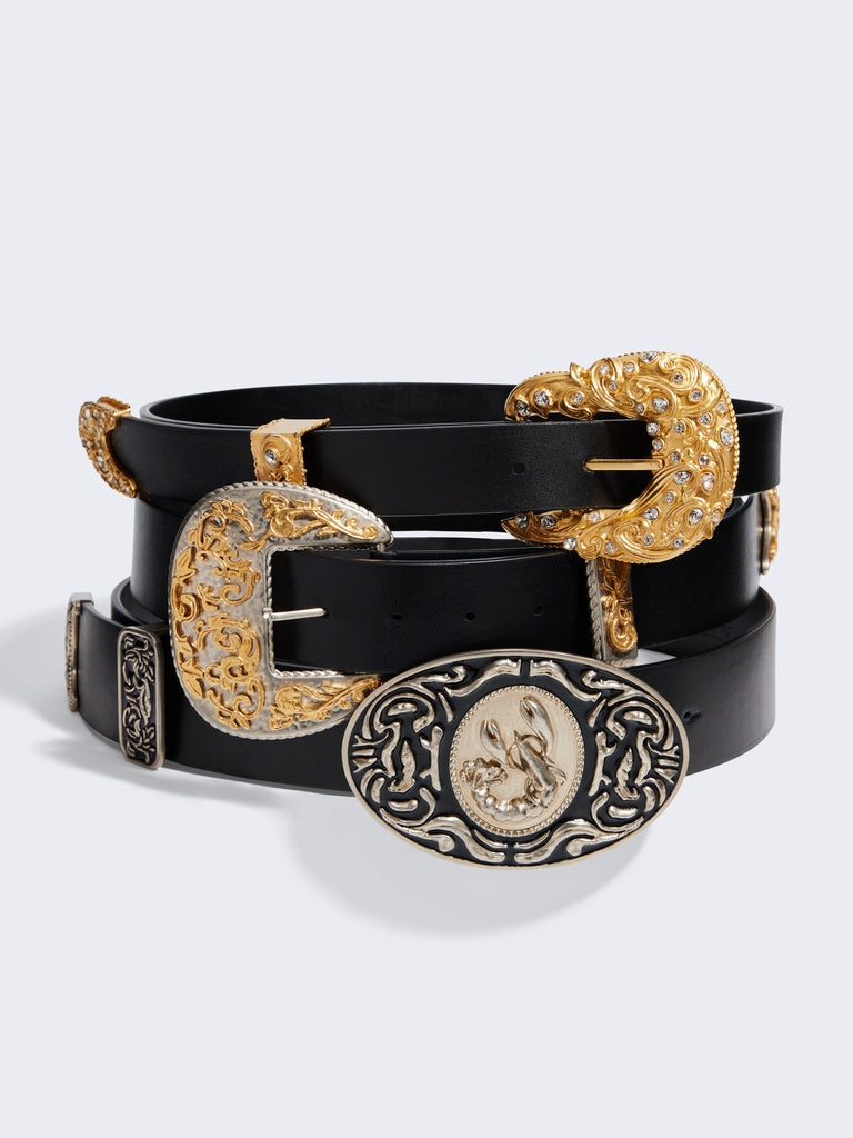 TRIPLE WESTERN BELT