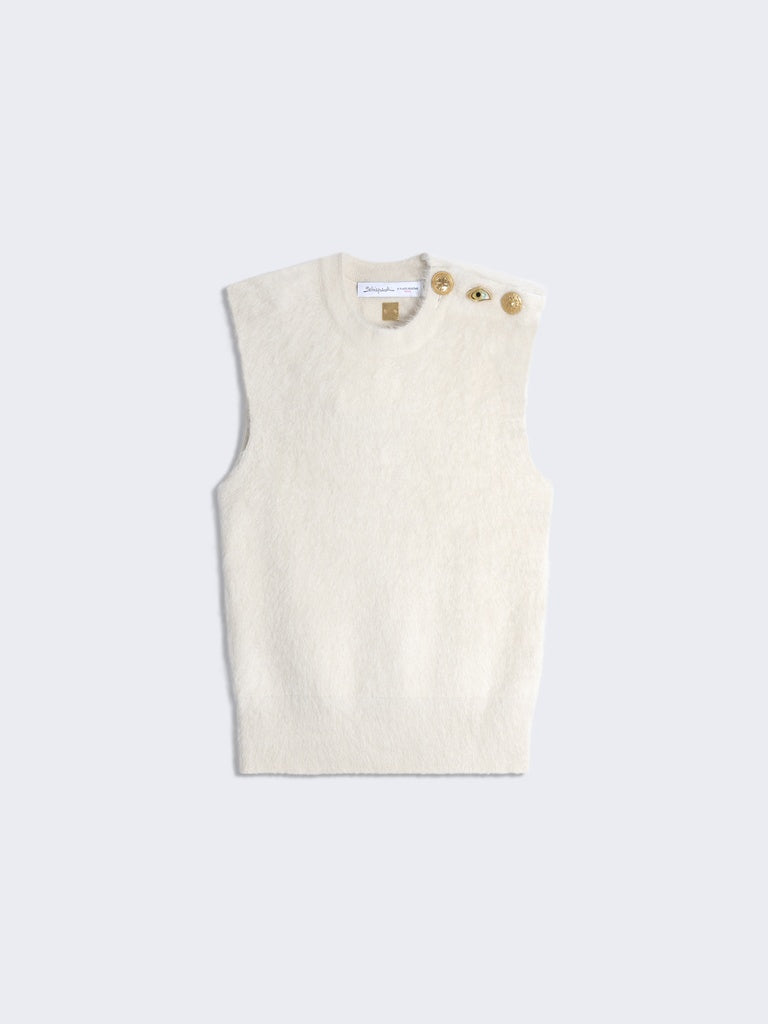 SLEEVELESS JUMPER