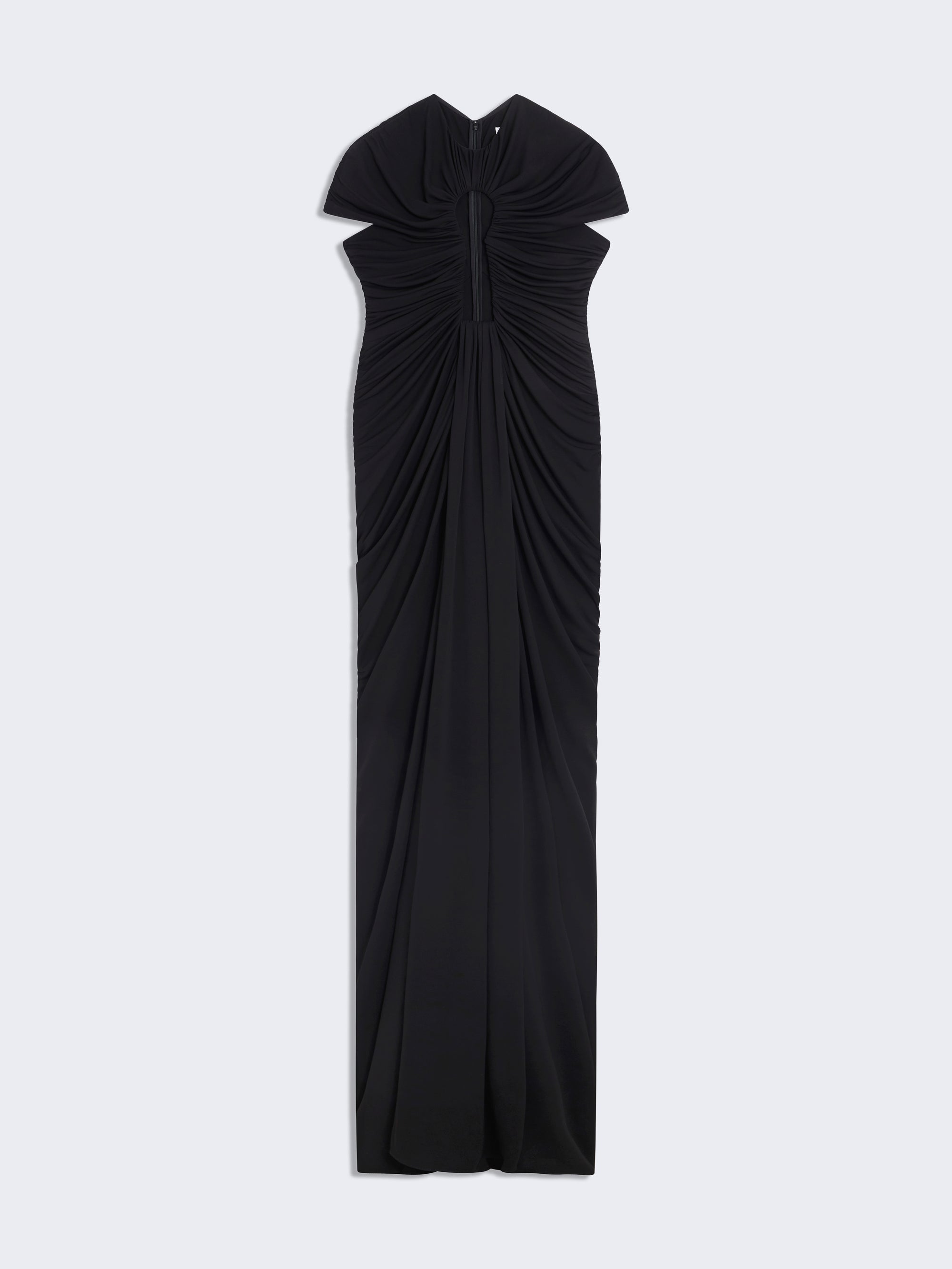 LONG KEYHOLE DRESS