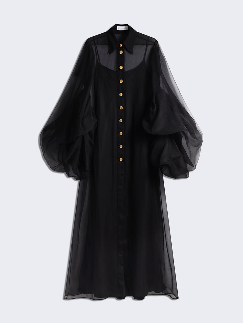 ROBE CHEMISE NID D'ABEILLE