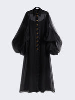 HONEYCOMB SHIRT DRESS