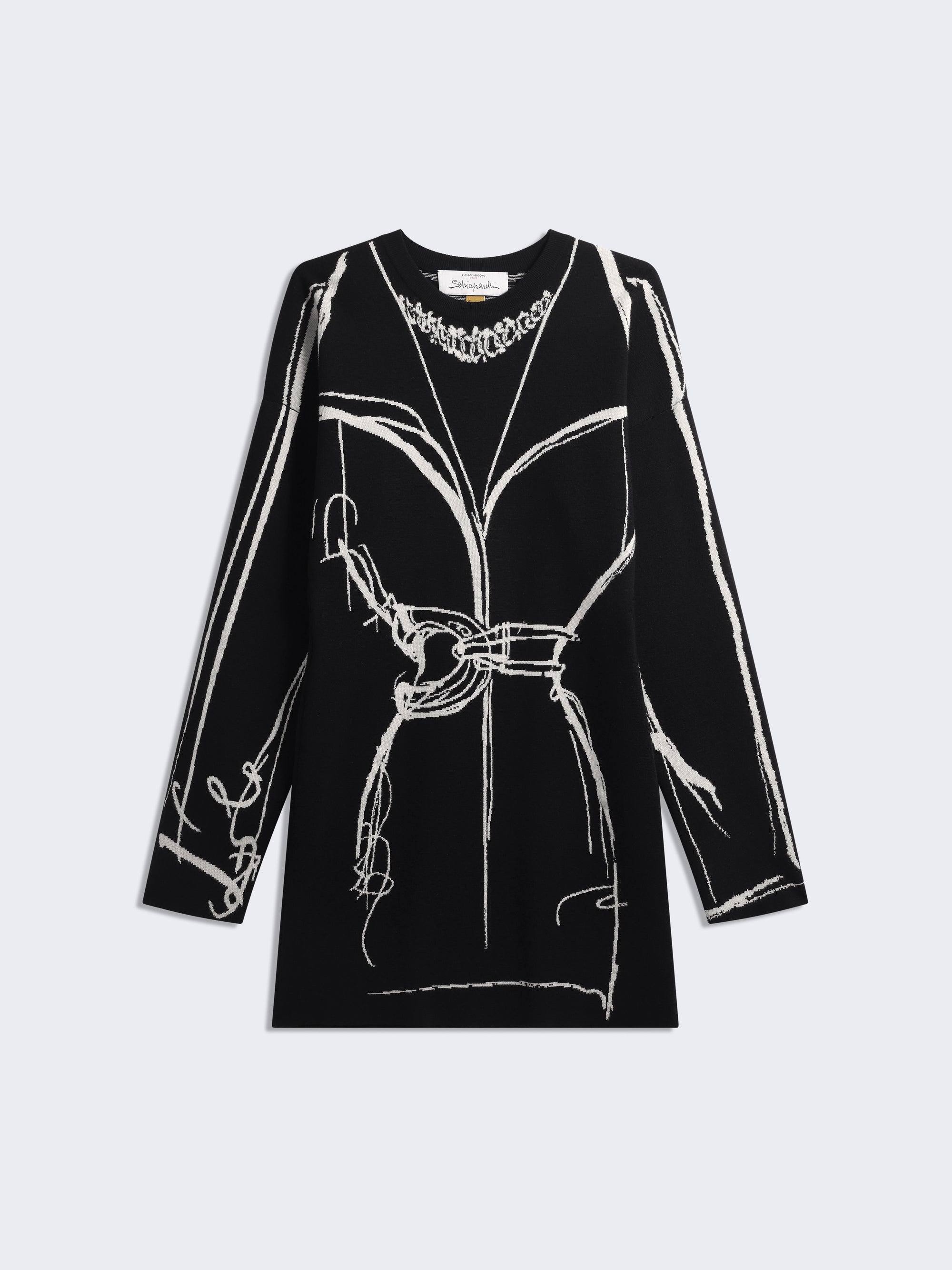 schiaparelli short dress A tribute to step-and-repeats: The L.A. fashion party staple