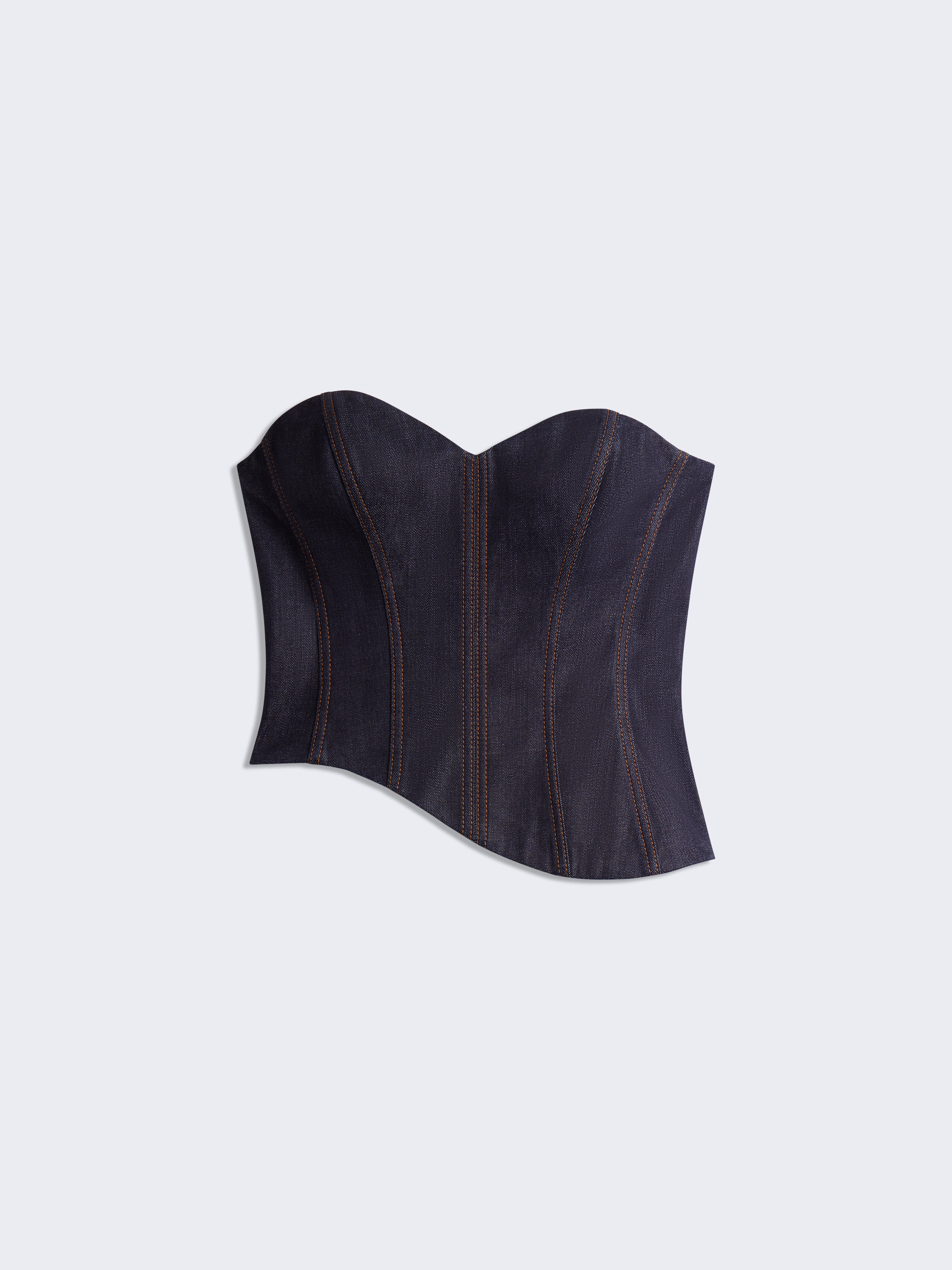 EAPHI WAVE LINE PEARL BUSTIER／エフィ WAVE BUSTIER