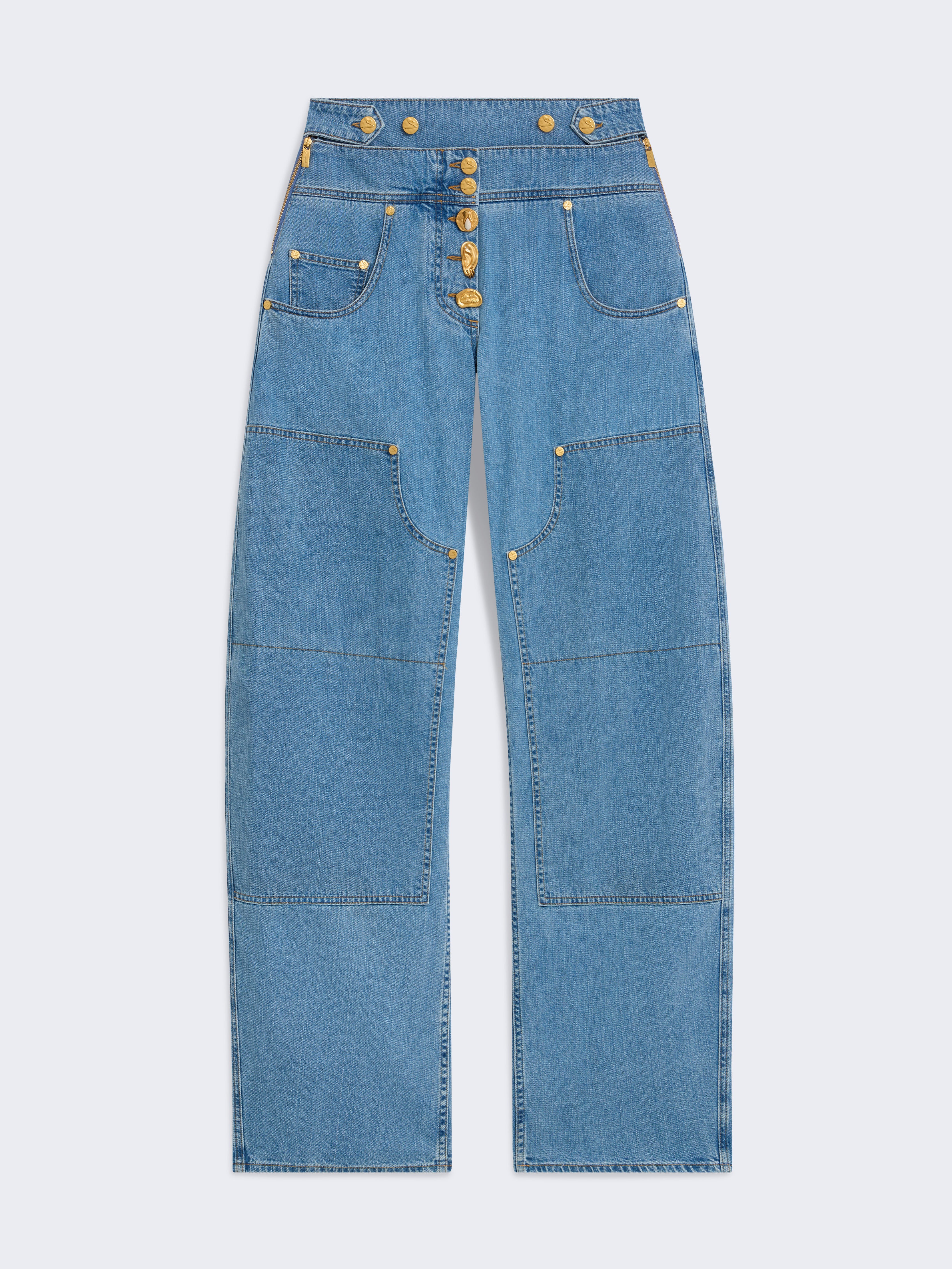 DENIM COWBOY PANTS
