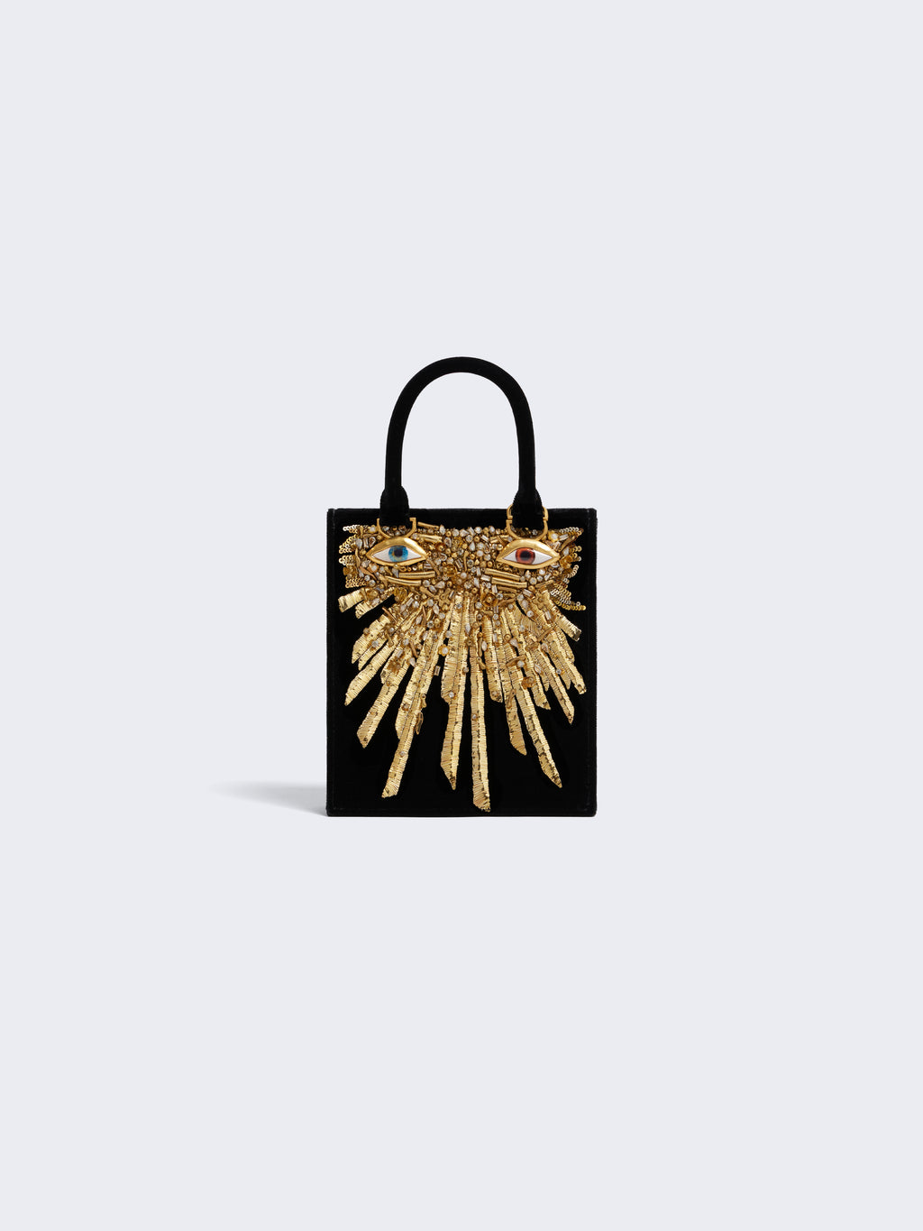 Mini Sac Rigide Doré Lurex Multicolore - Sans Marque, Occasion Très Bon état
