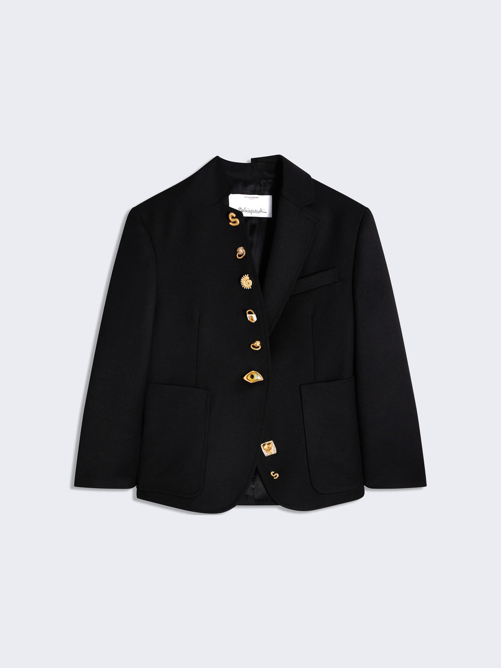 PETITE VESTE ASYMÉTRIQUE