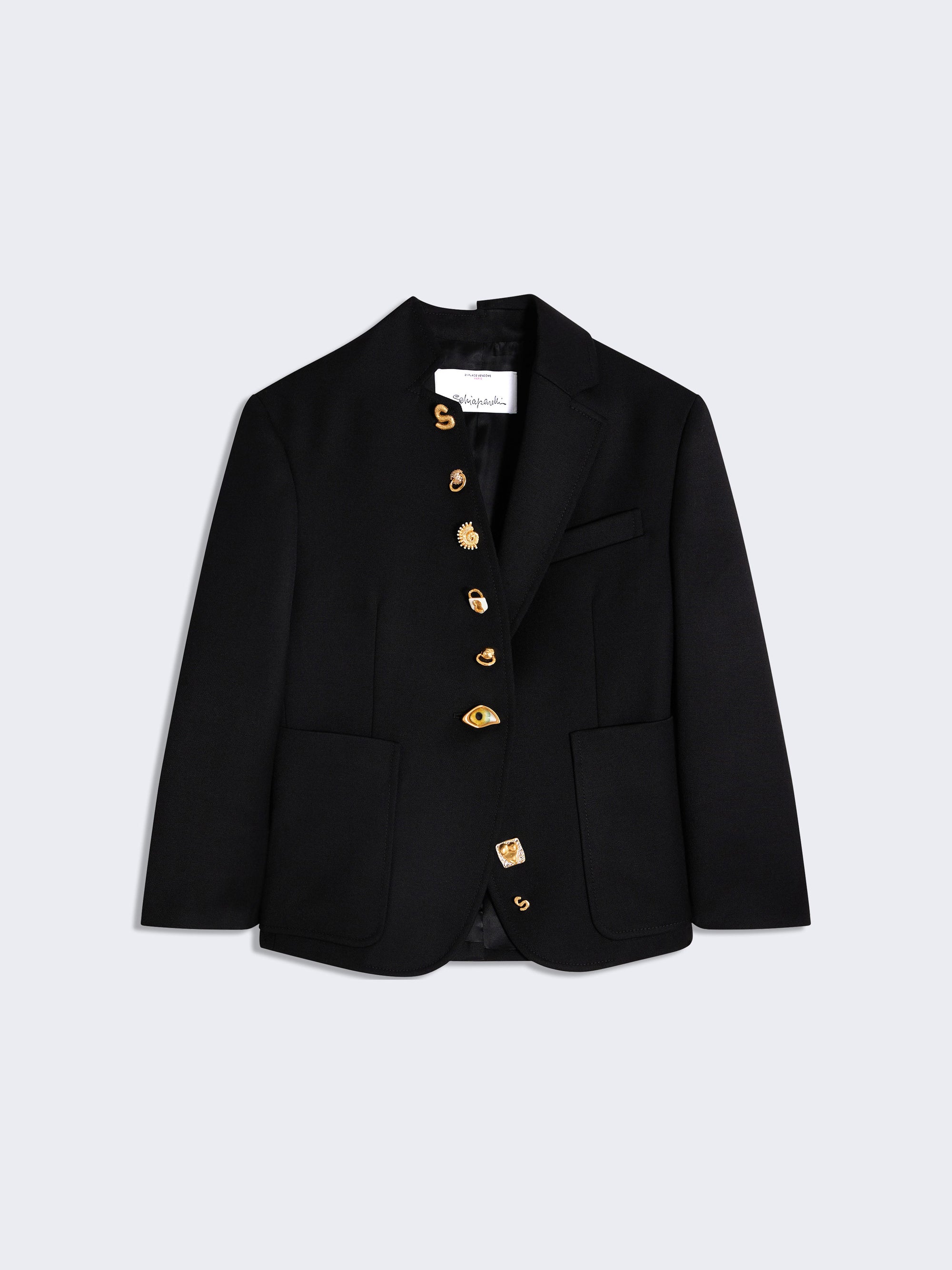 PETITE VESTE ASYMÉTRIQUE