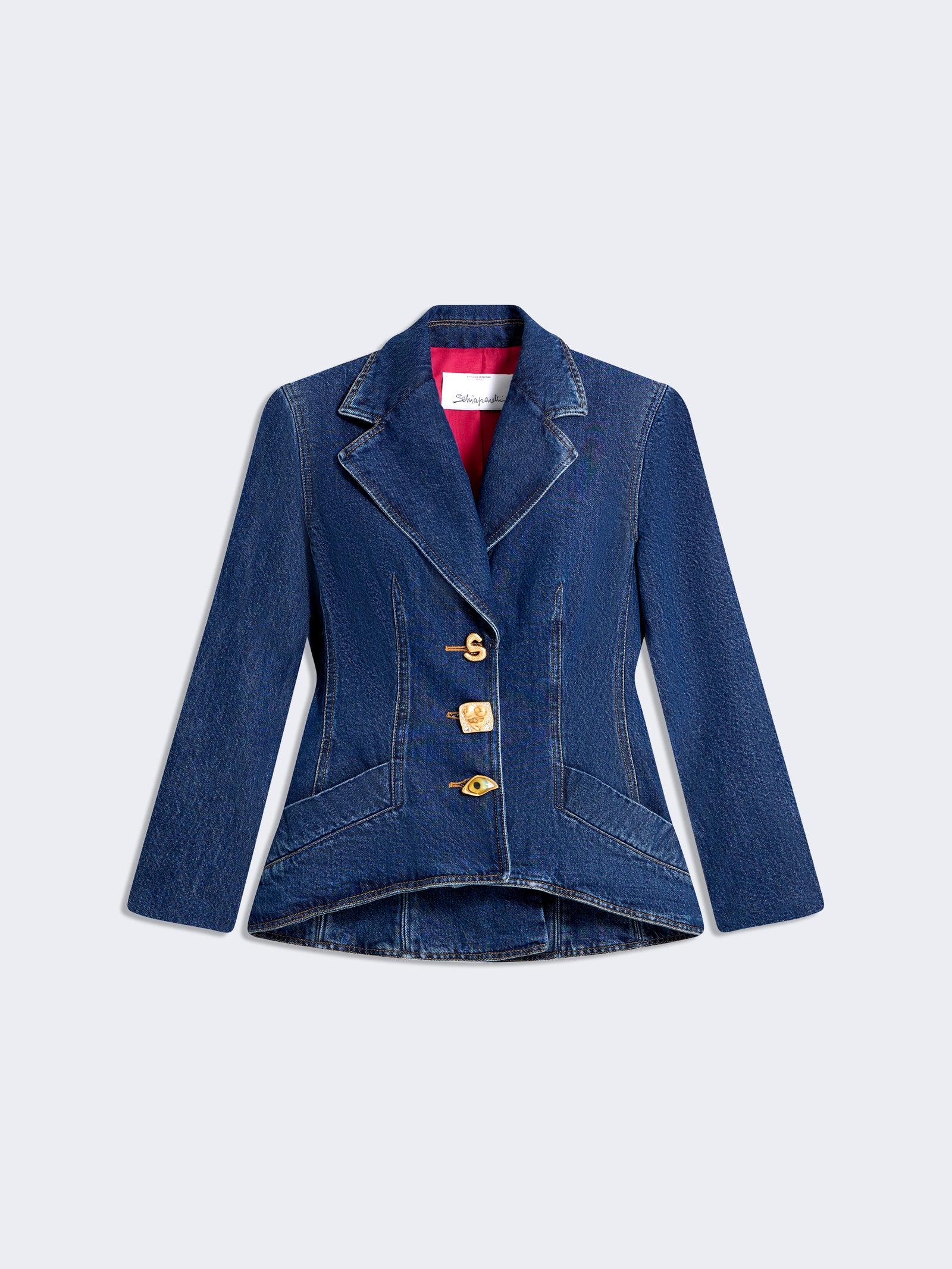 DENIM BASQUE JACKET
