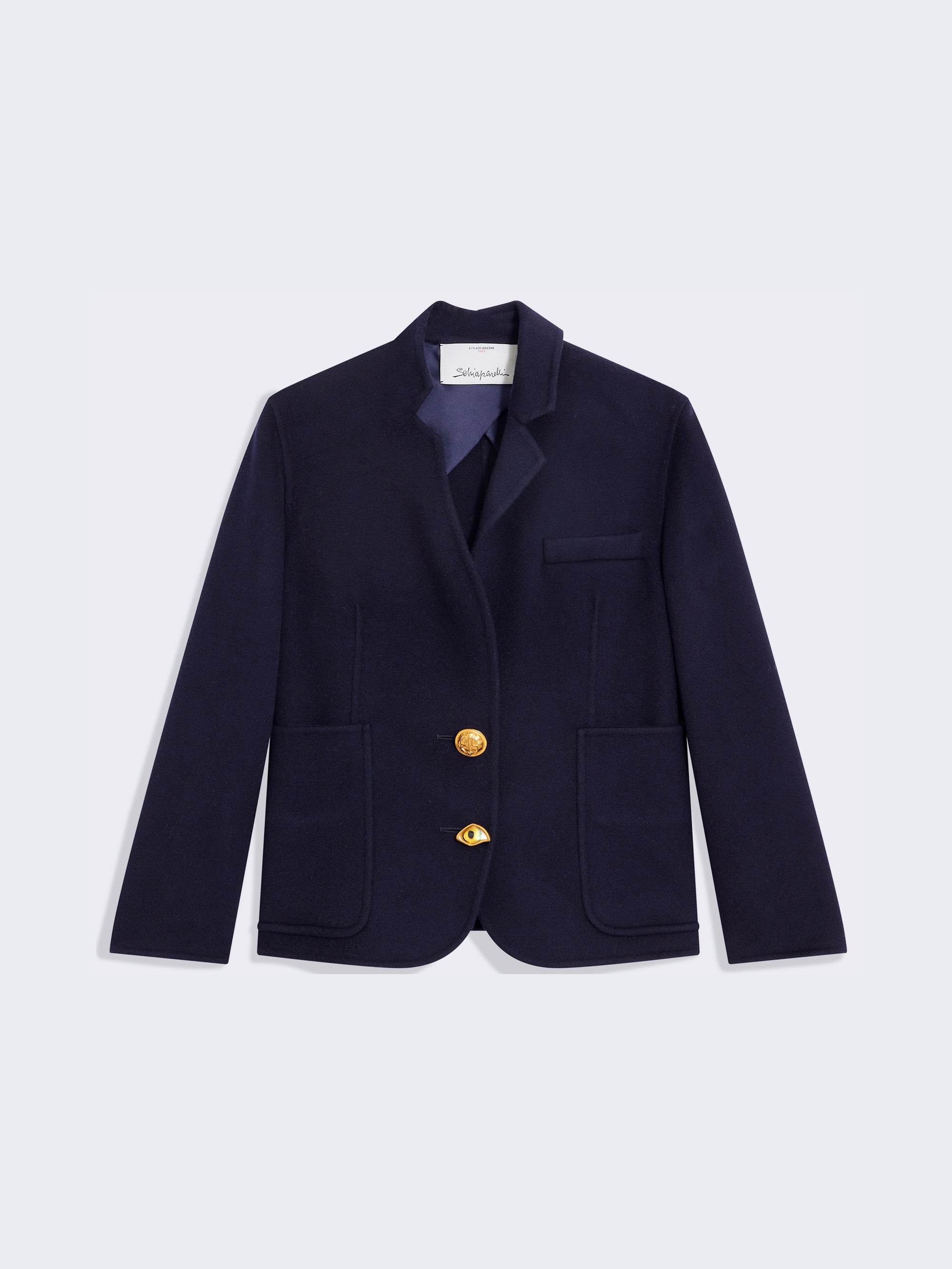 PETITE VESTE ASYMÉTRIQUE