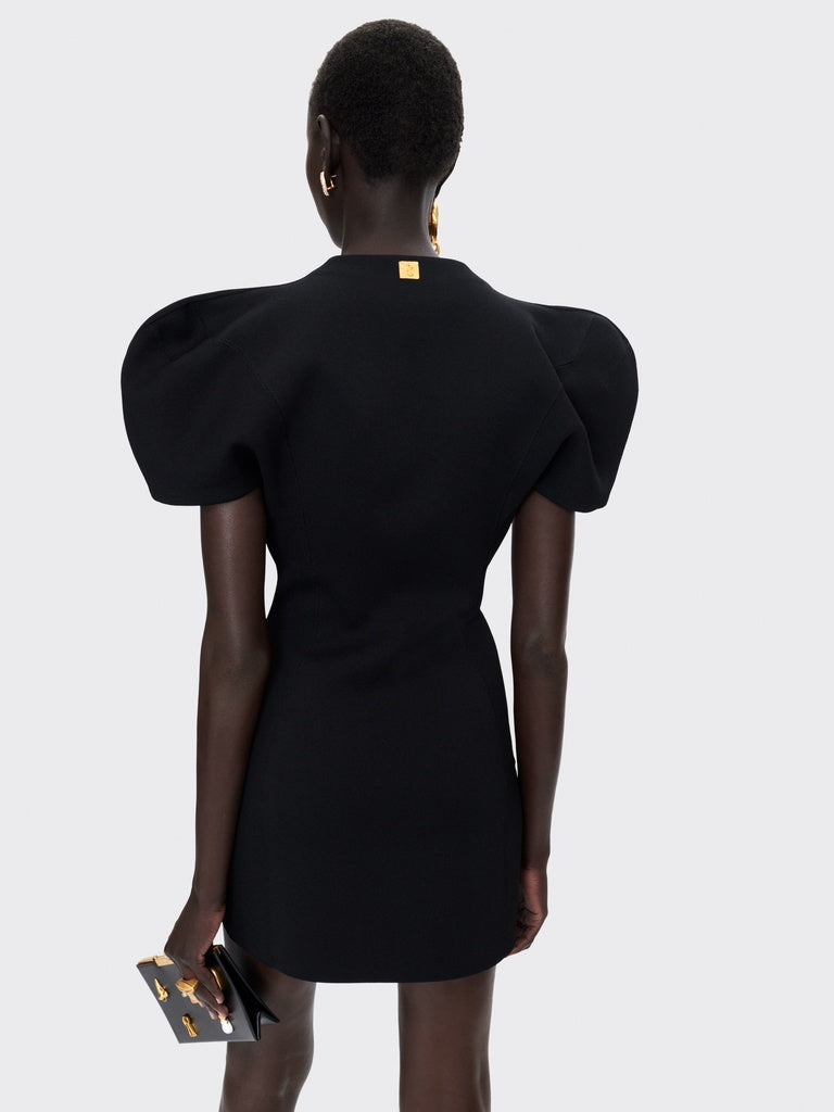 BROAD SHOULDERS DRESS