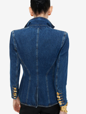 DENIM BASQUE JACKET