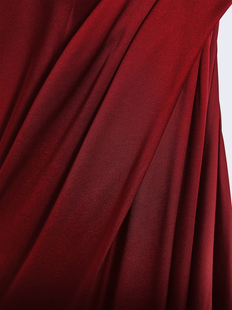 LONG STOUP BUSTIER DRESS