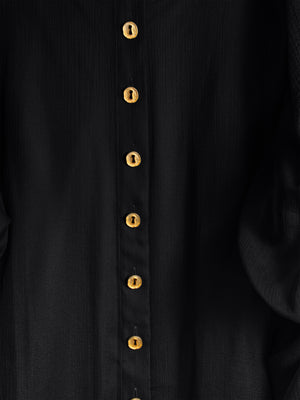 HONEYCOMB SHIRT DRESS