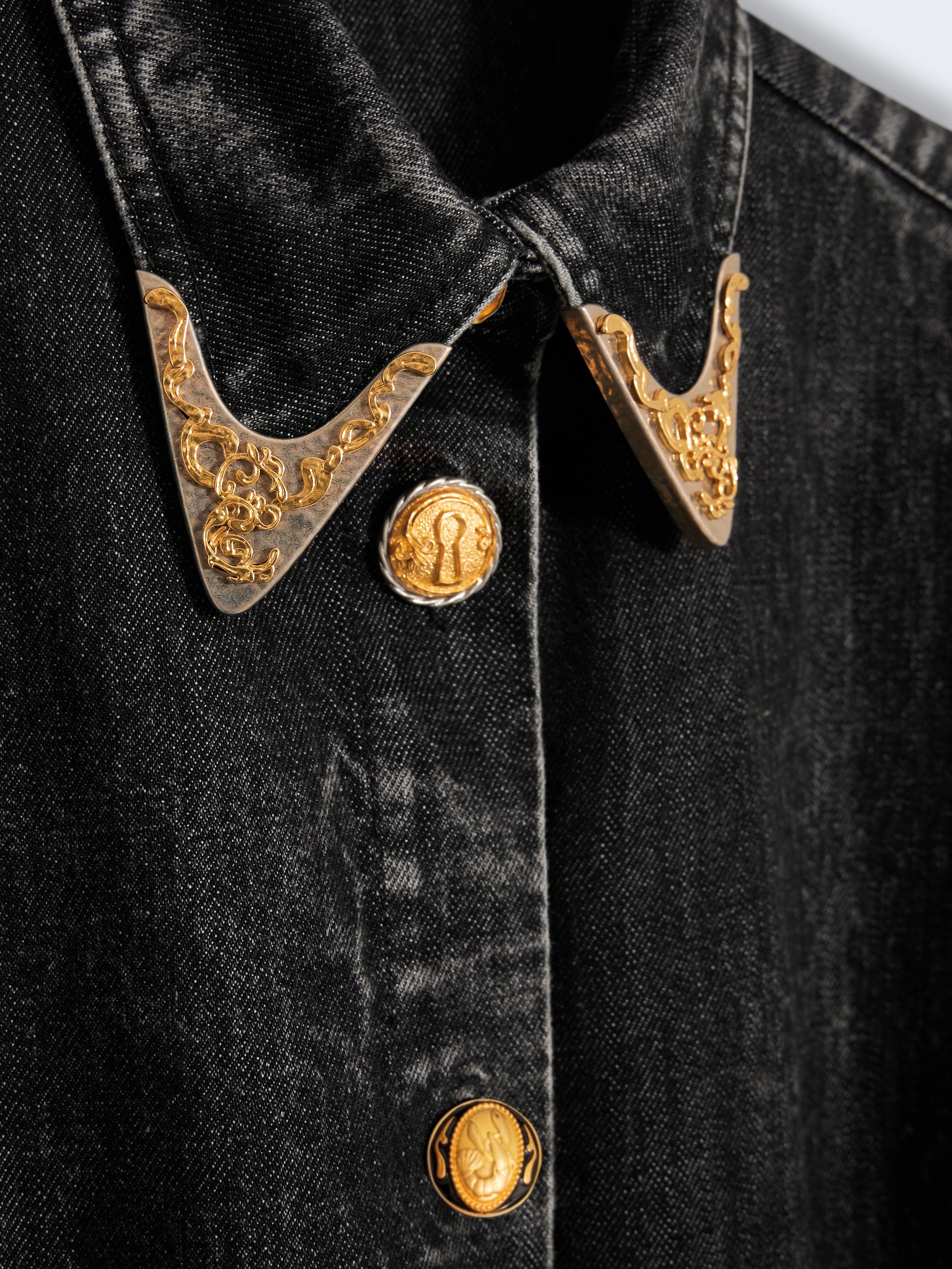 COWBOY SHIRT DRESS