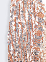 ROBE BUSTIER BRODÉE